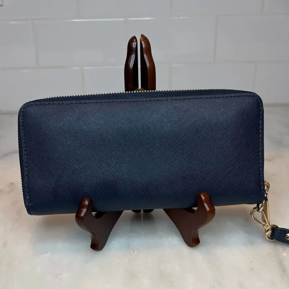 Michael Kors Wallet Saffiano Leather Full Zip Jet Set Continental Wallet